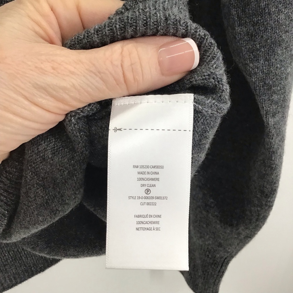 Equipment NWT Women’s Madalene 100 % Cashmere Luxury Pull-Over Sweater Size L - Picture 11 of 11